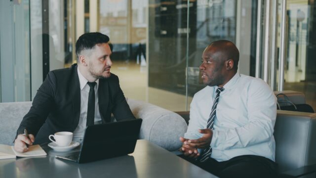 boutique financial services search firm partner meeting
