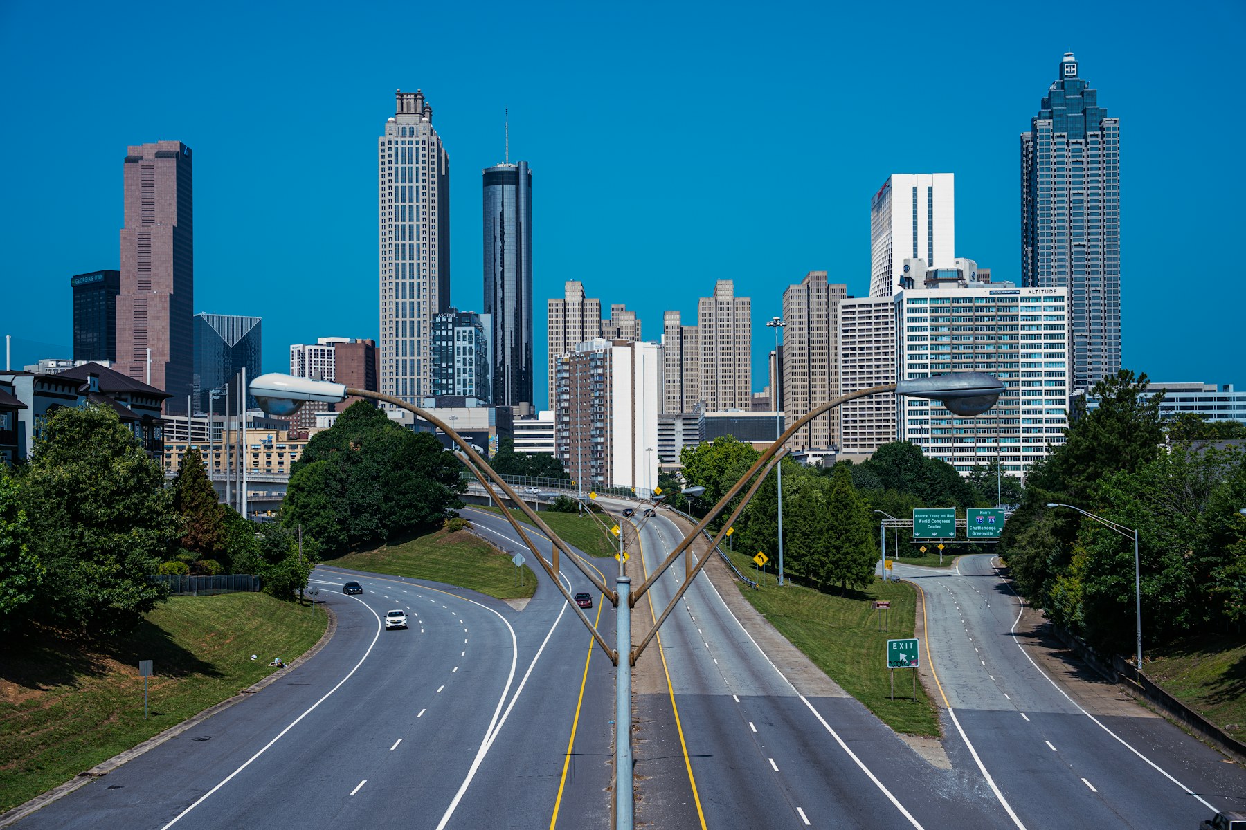 Atlanta from Jackson Street Bridge