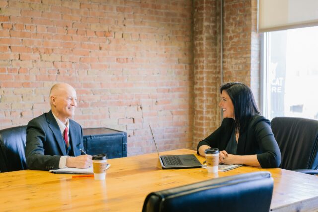 Partner-led executive search conversation — boutique financial services recruiting — Ramax Search